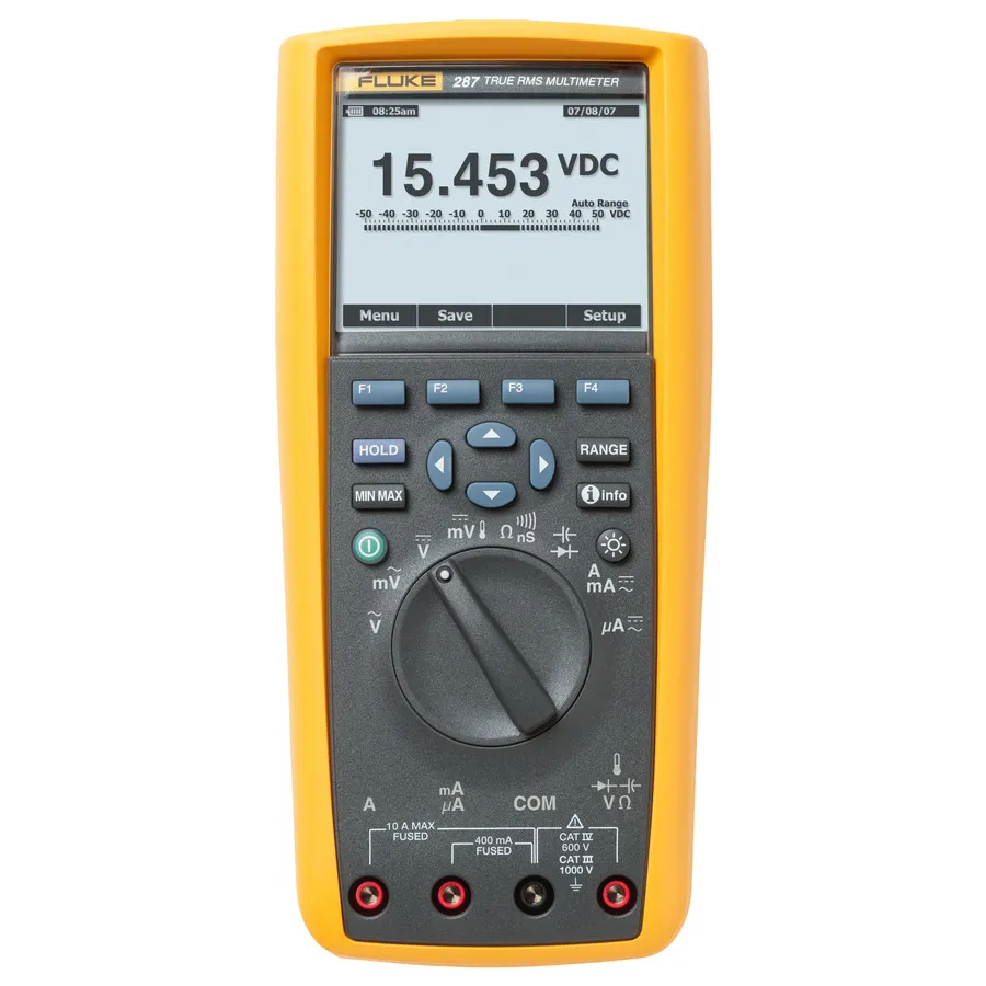 Fluke FLUKE-287 CAL True-RMS Logging Multimeter met TrendCapture