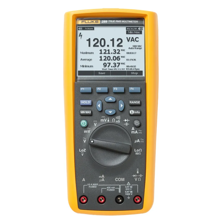 Fluke FLUKE-289 CAL True-RMS gegevensregistratie multimeter
