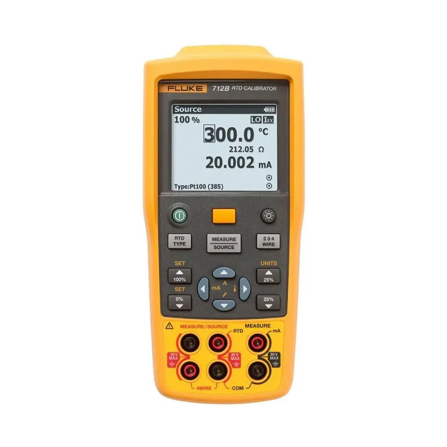 Fluke FLUKE-712B/EN RTD-kalibreerder