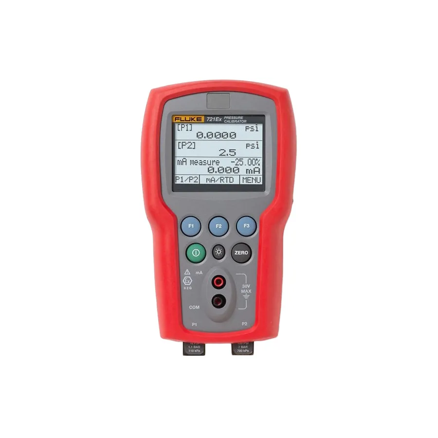 Fluke FLUKE-721EX-3650 Dual Sensor Drukkalibreerder