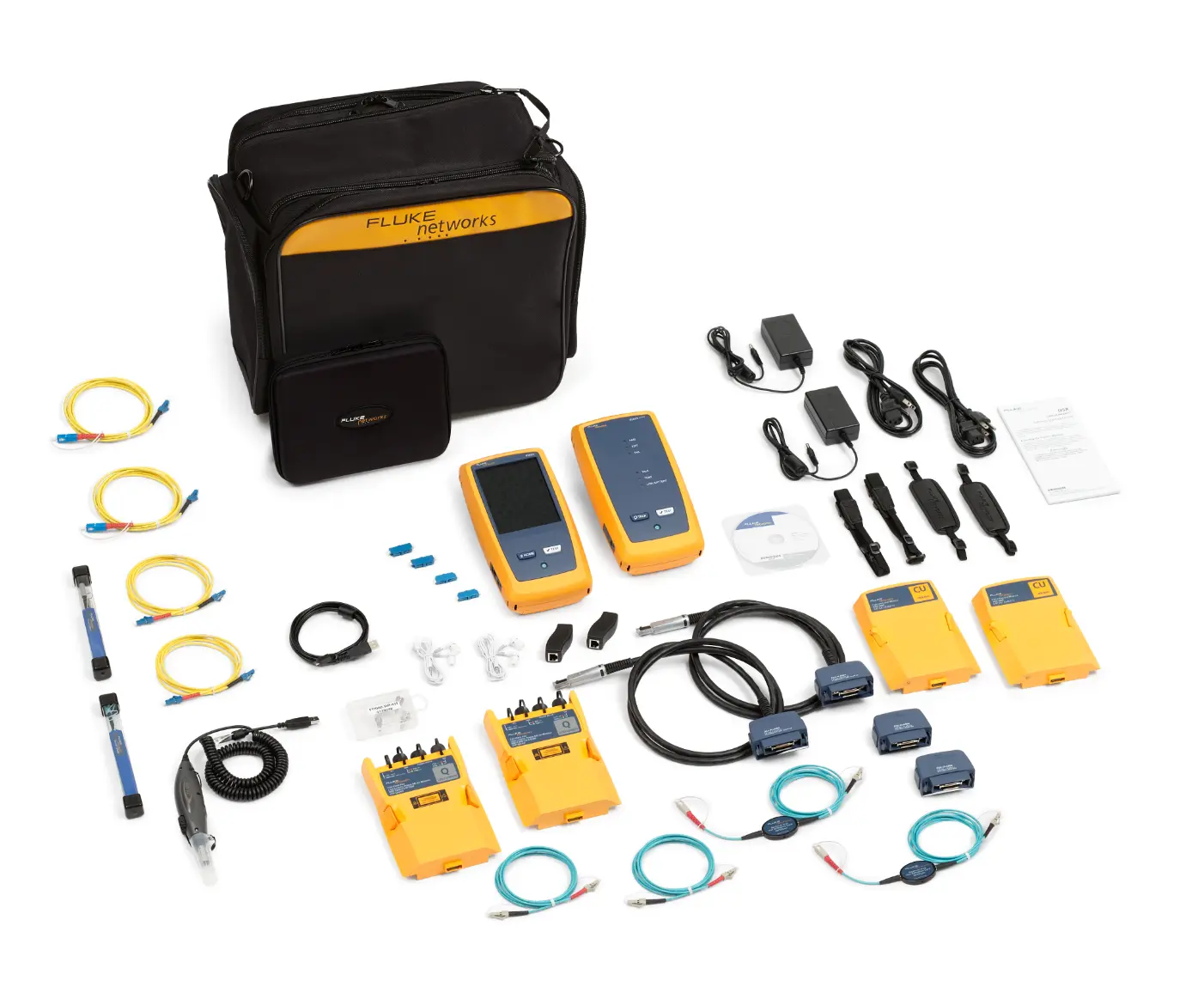 Fluke Networks DSX-5000Qi Kabelanalysator met Quad OLTS