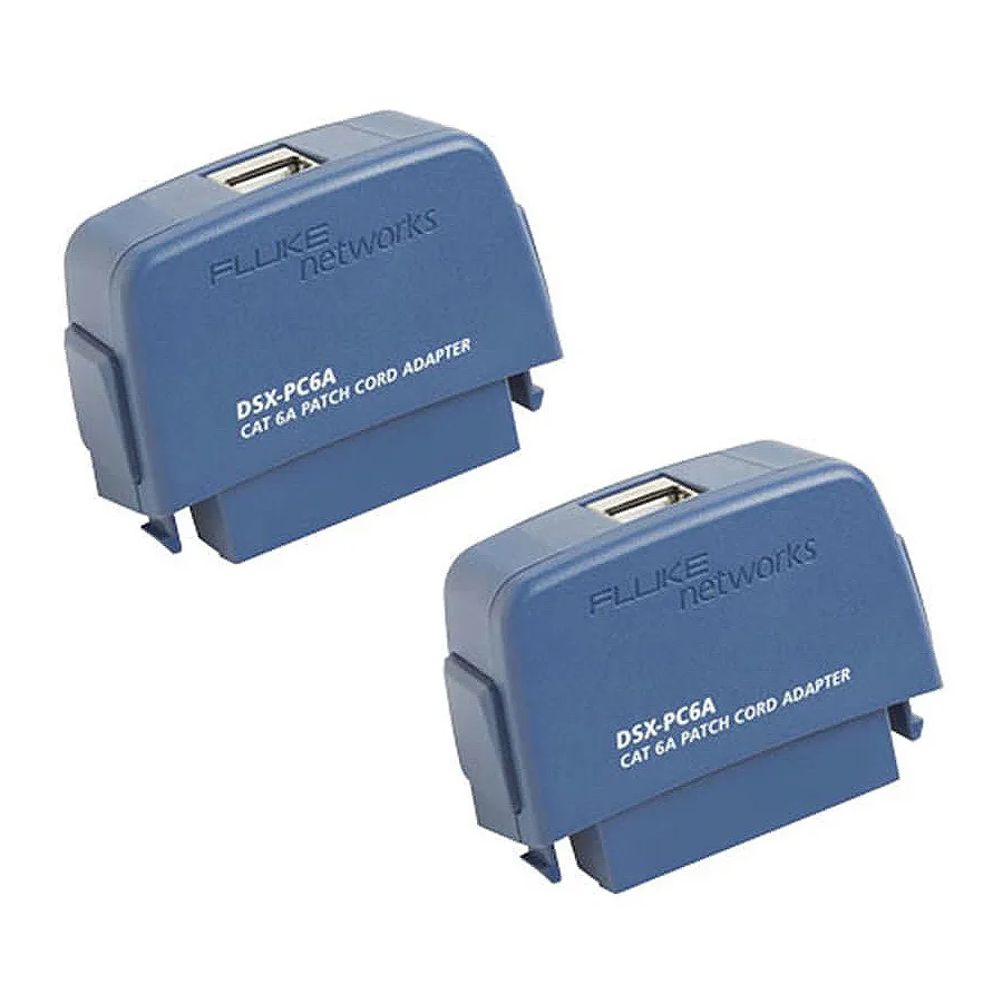 Fluke Networks DSX-PC6AS Cat 6A Patchkabel-adapterset