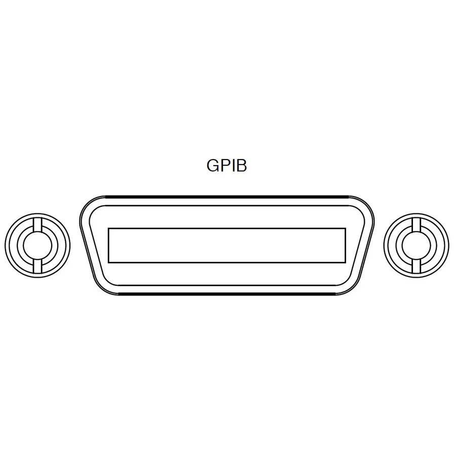GW Instek AFG-3000 OPT.01 GPIB-interfacekaart