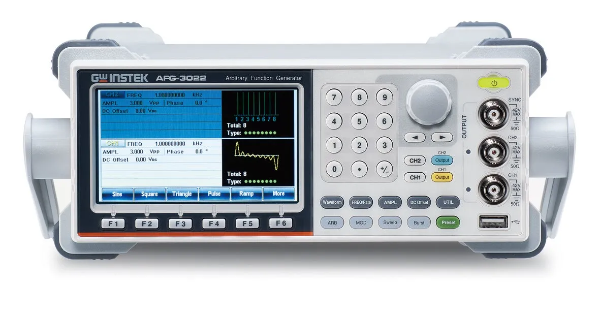 GW Instek AFG-3021 20MHz willekeurige functiegenerator