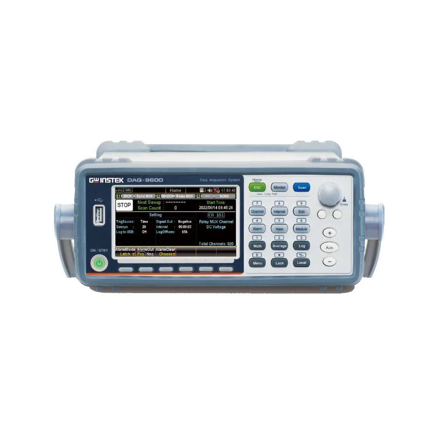 GW Instek DAQ-9600G gegevensacquisitiesysteem hoofdframe
