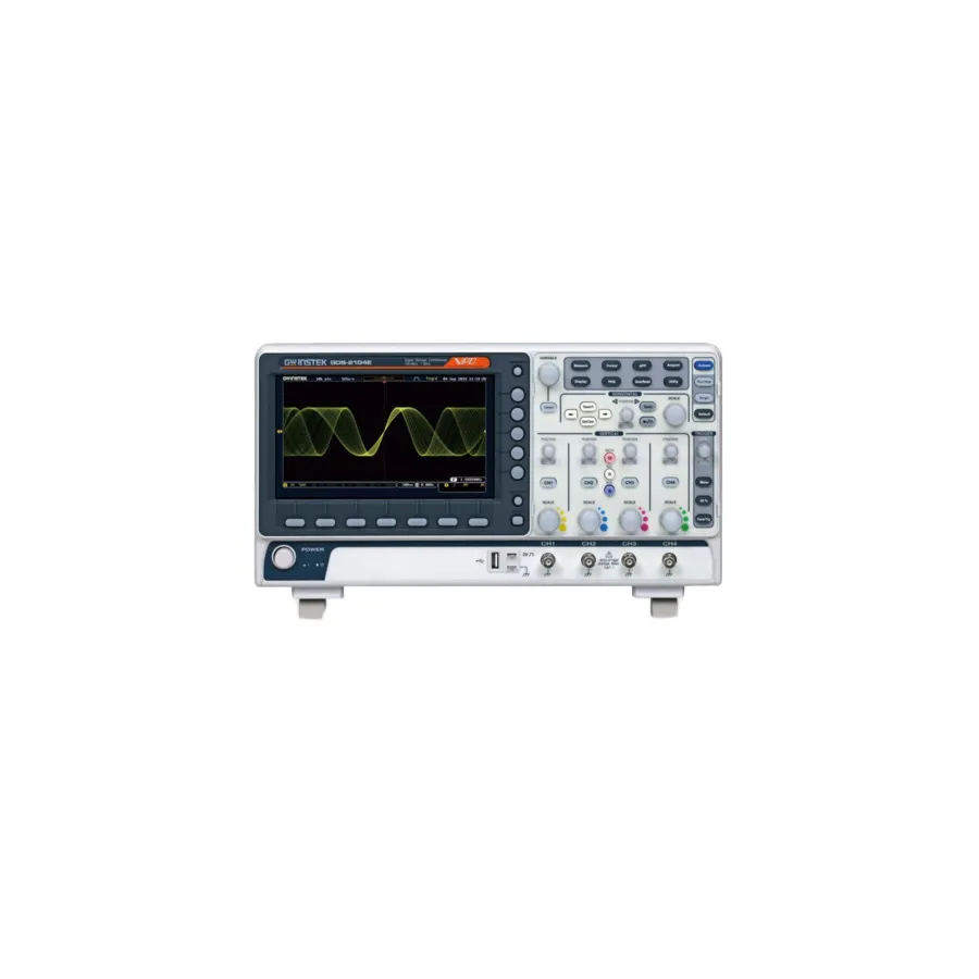 GW Instek GDS-2204E 200MHz Digitale Oscilloscoop
