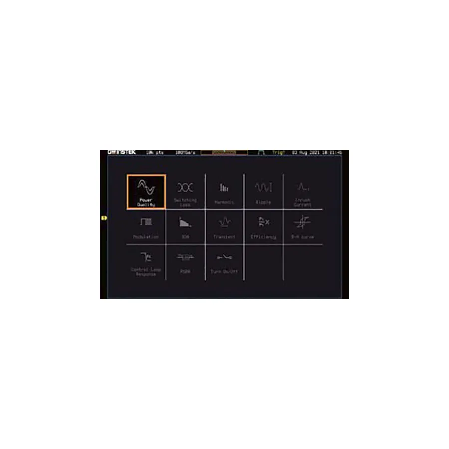 GW Instek GDS-DS3A-PWR vermogensanalysesoftware
