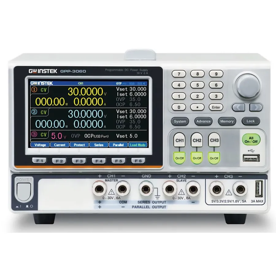GW Instek GPP-3060 (GPIB) Programmeerbare gelijkstroomvoeding