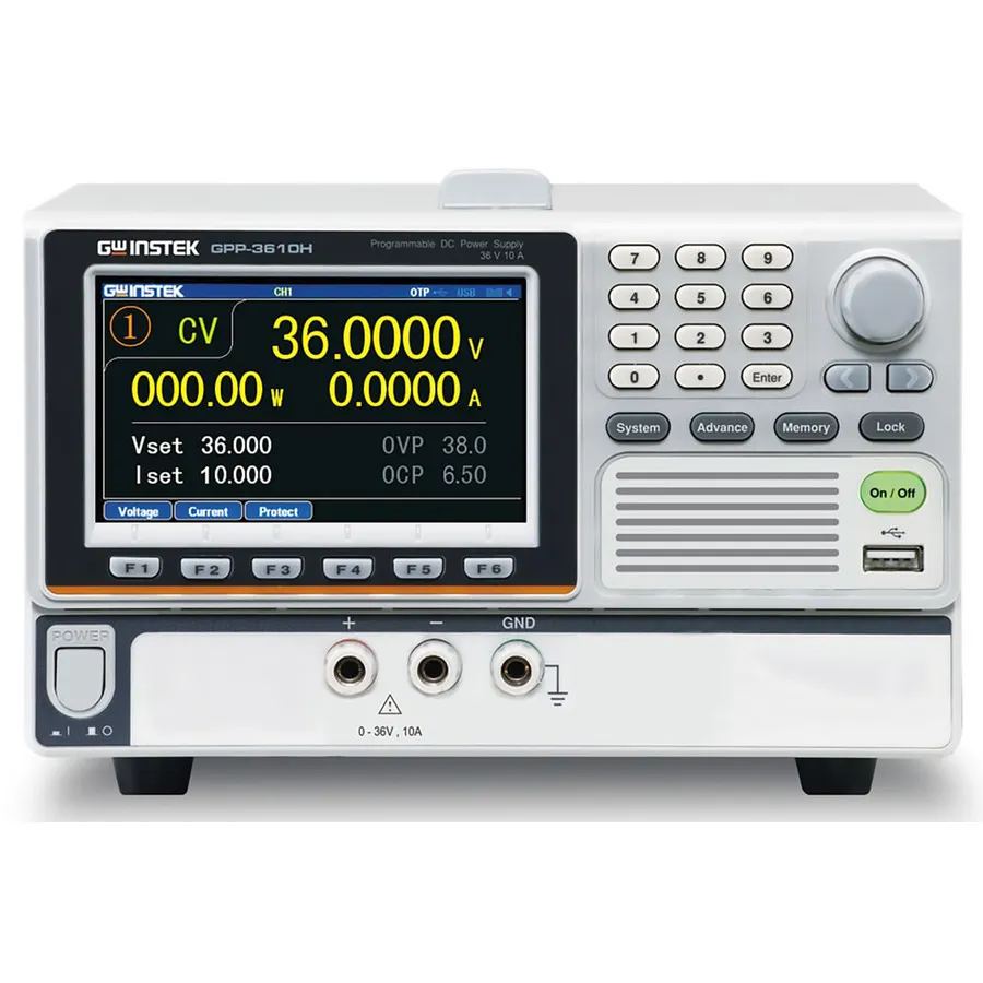 GW Instek GPP-3610H Programmeerbare gelijkstroomvoeding