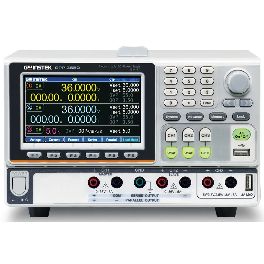 GW Instek GPP-3650 (GPIB) DC-voeding