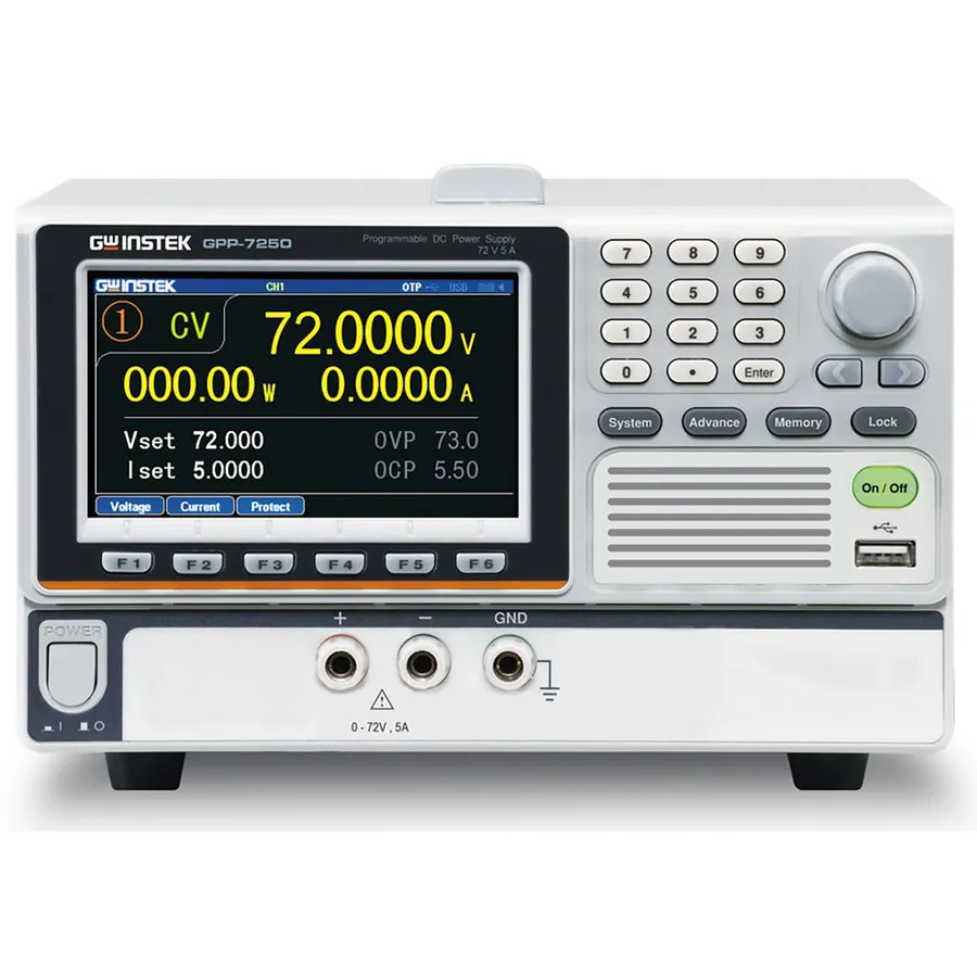 GW Instek GPP-7250G programmeerbare gelijkstroomvoeding met GPIB