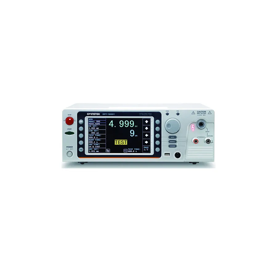 GW Instek GPT-12001 Elektrische veiligheidsanalysator