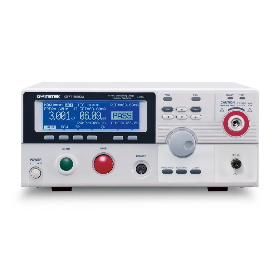 GW Instek GPT-9903A Elektrische veiligheidstester