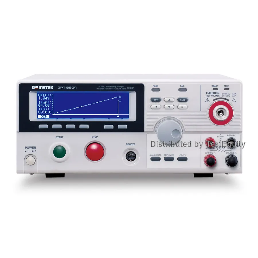 GW Instek GPT-9904 Elektrische veiligheidstester