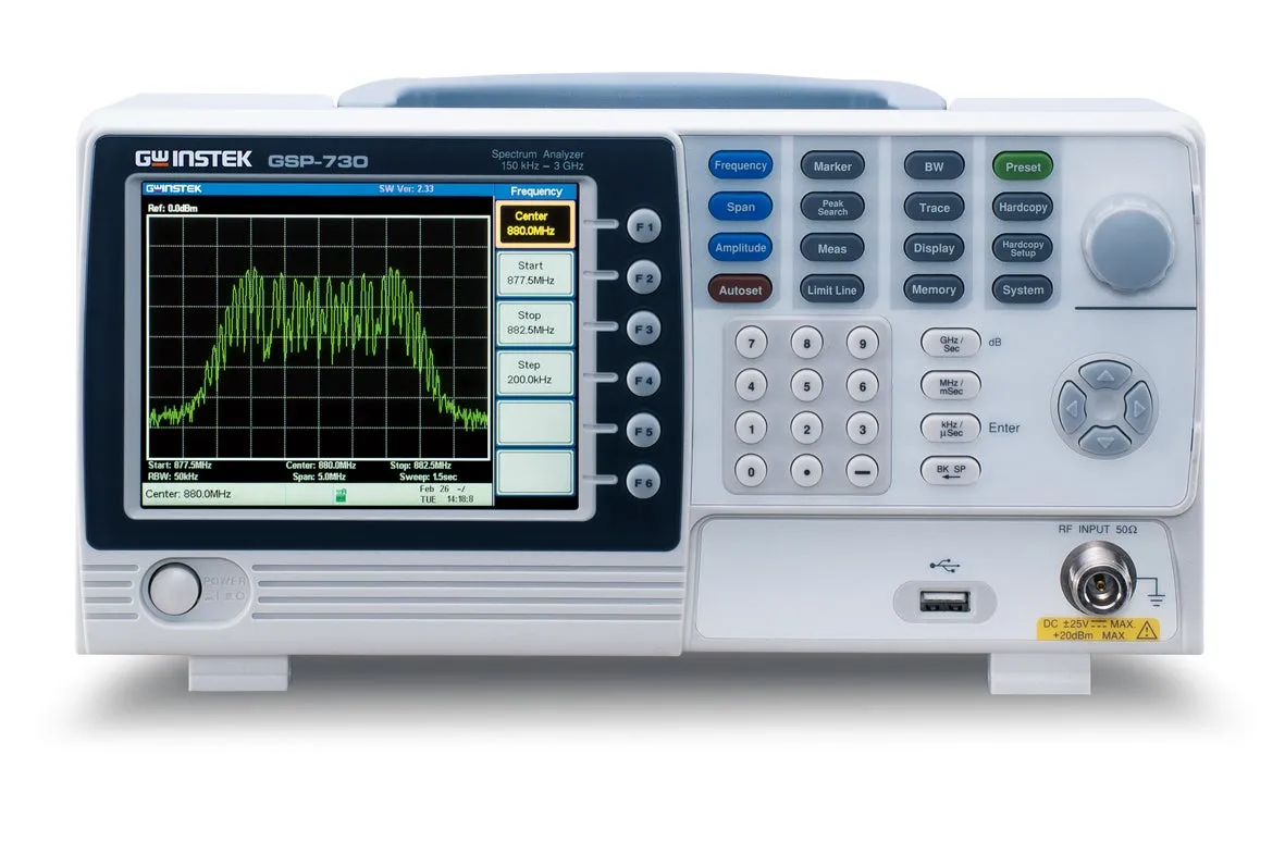 GW Instek GSP-730 spectrumanalysator