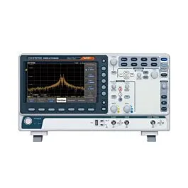 GW Instek MDO-2102AG 100MHz 2-kanaals digitale opslagoscilloscoop met spectrumanalyzer en 25MHz AWG