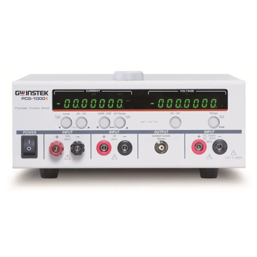 GW Instek PCS-1000I AC/DC-stroomshunt-meter
