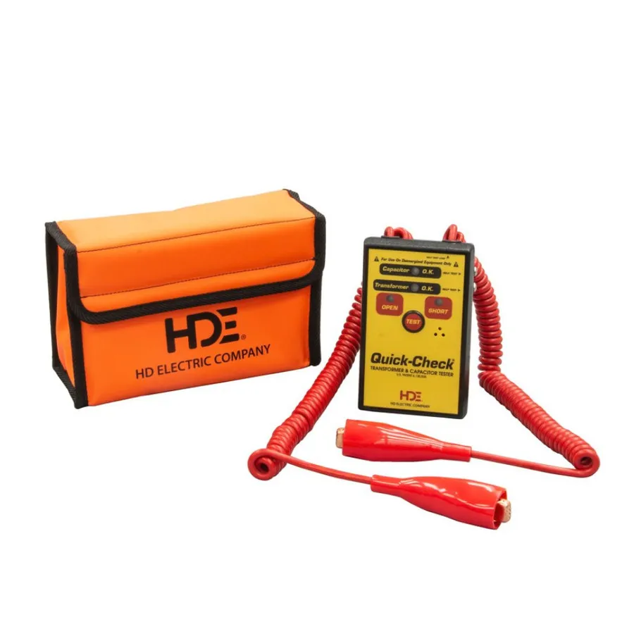 HDE QC-MAN-M Transformator- en Condensatorentester