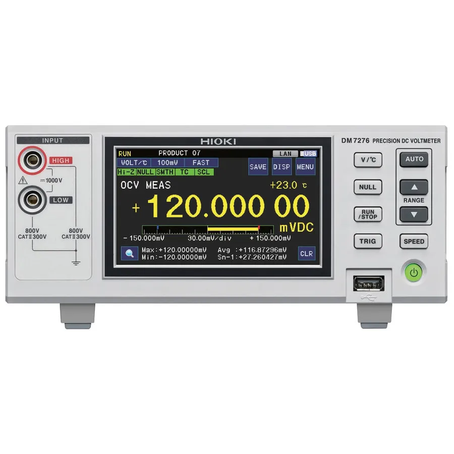 Hioki DM7276-01 Precisie DC Voltmeter