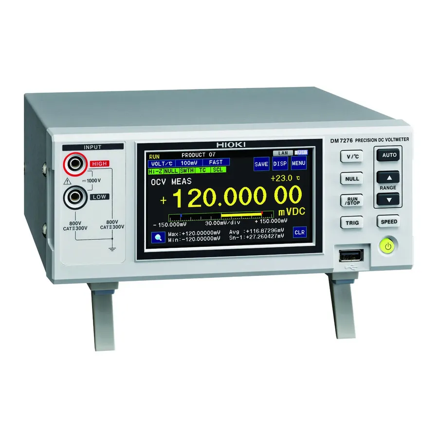 Hioki DM7276-02 Precisie DC Voltmeter