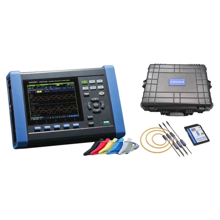 Hioki PQ3100-03/100 KIT stroomkwaliteitsanalisator