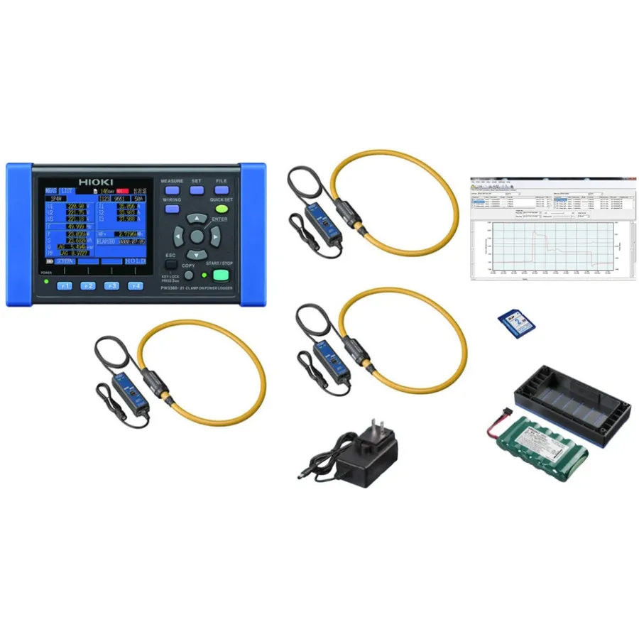 Hioki PW3360-21/5000PRO-4IN Vermogensanalysator