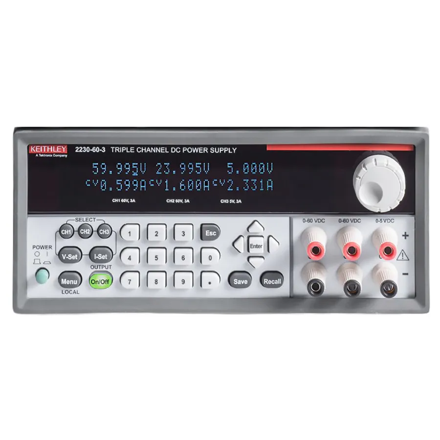 Keithley 2230-60-3 programmeerbare gelijkspanningsvoeding