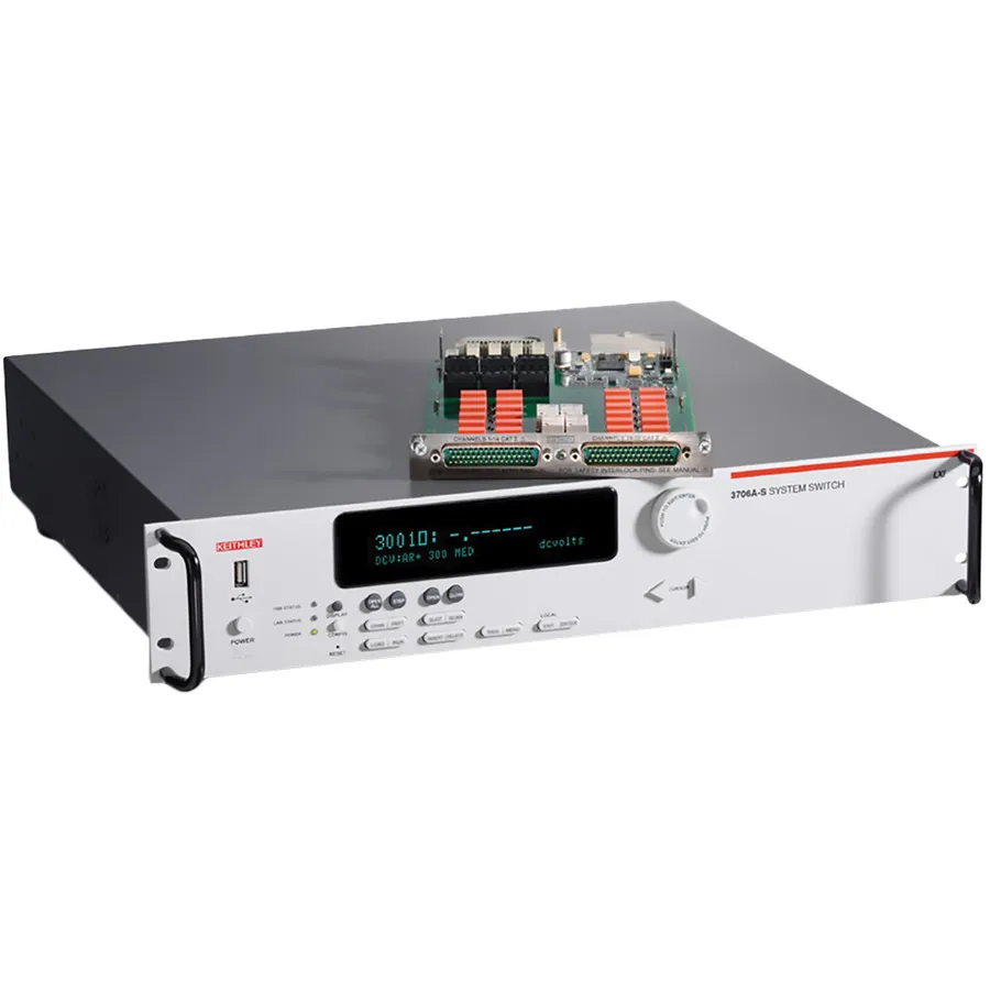 Keithley 3706A-S Zes-slots systeemschakelaar