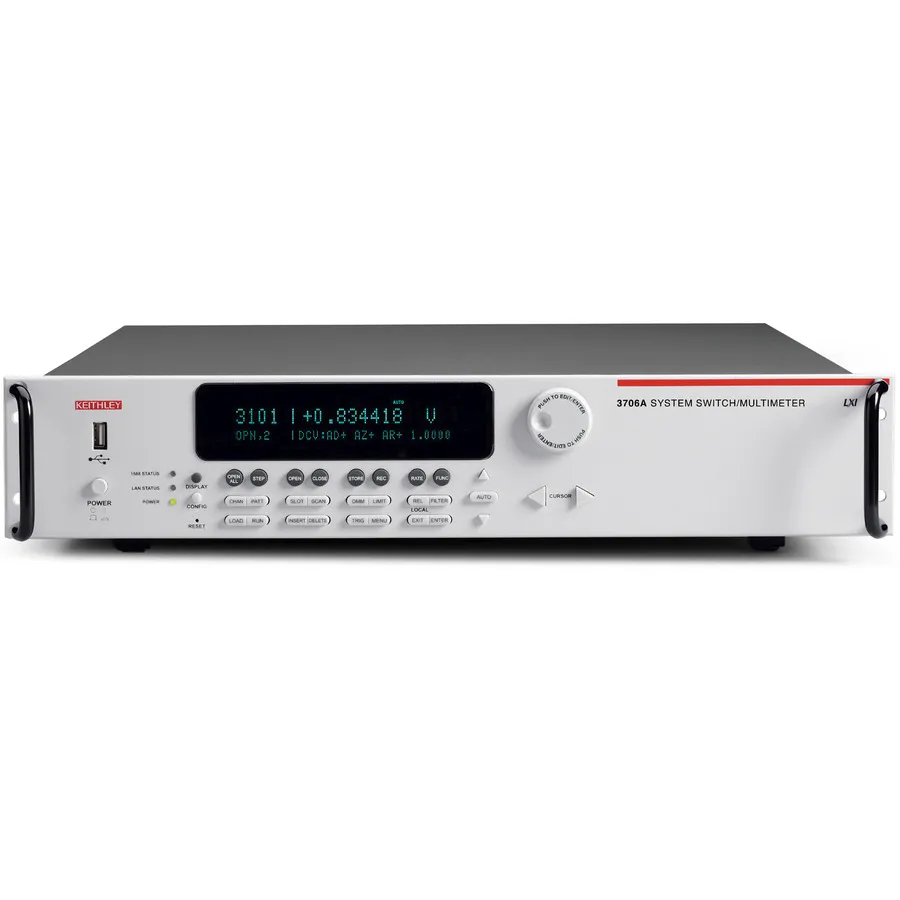 Keithley 3706A Zes-slots systeemschakelaar met hoogperformante DMM