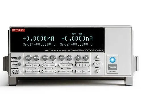 Keithley 6482 twee-kanaal picoëllemeter/spanningsbron