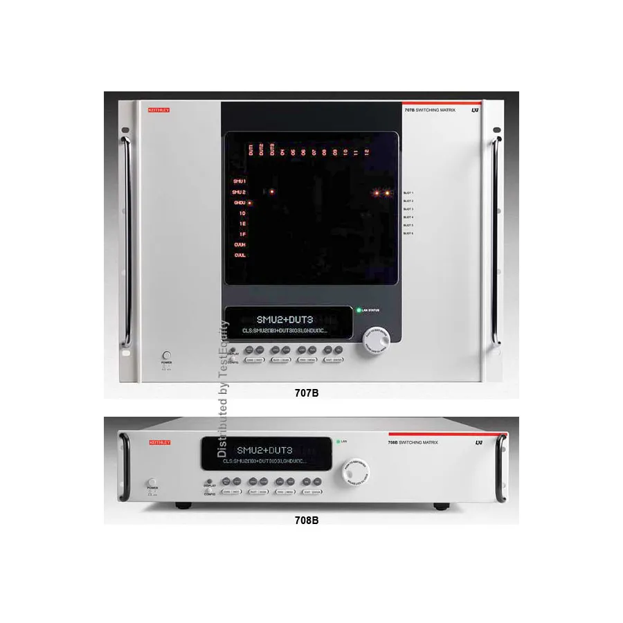 Keithley 708B Schakelaarsmatrix-basisstation