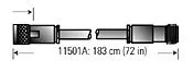 Keysight 11501A Testpoort Kabel