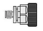 Keysight 11902B 2.4 mm naar APC-7 RF-adapter