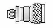 Keysight 11903A 2.4 mm naar Type-N Male Adapter