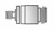 Keysight 11903B 2.4 mm naar Type-N Female Adapter
