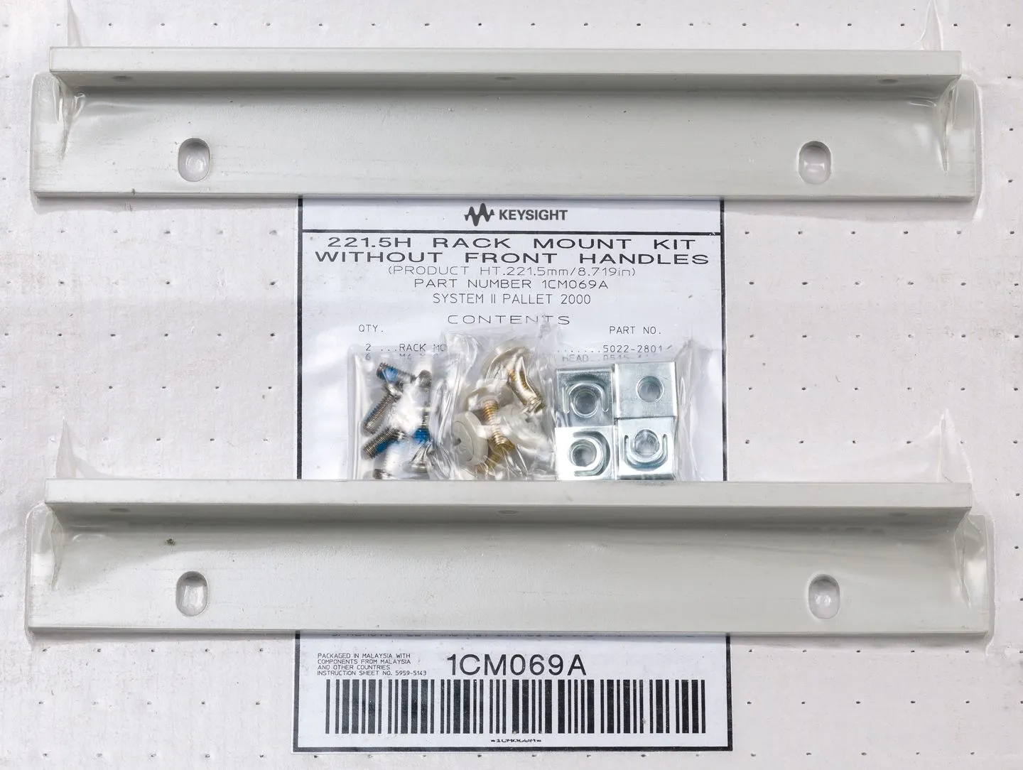 Keysight 1CM069A Rack-mount Flens Set