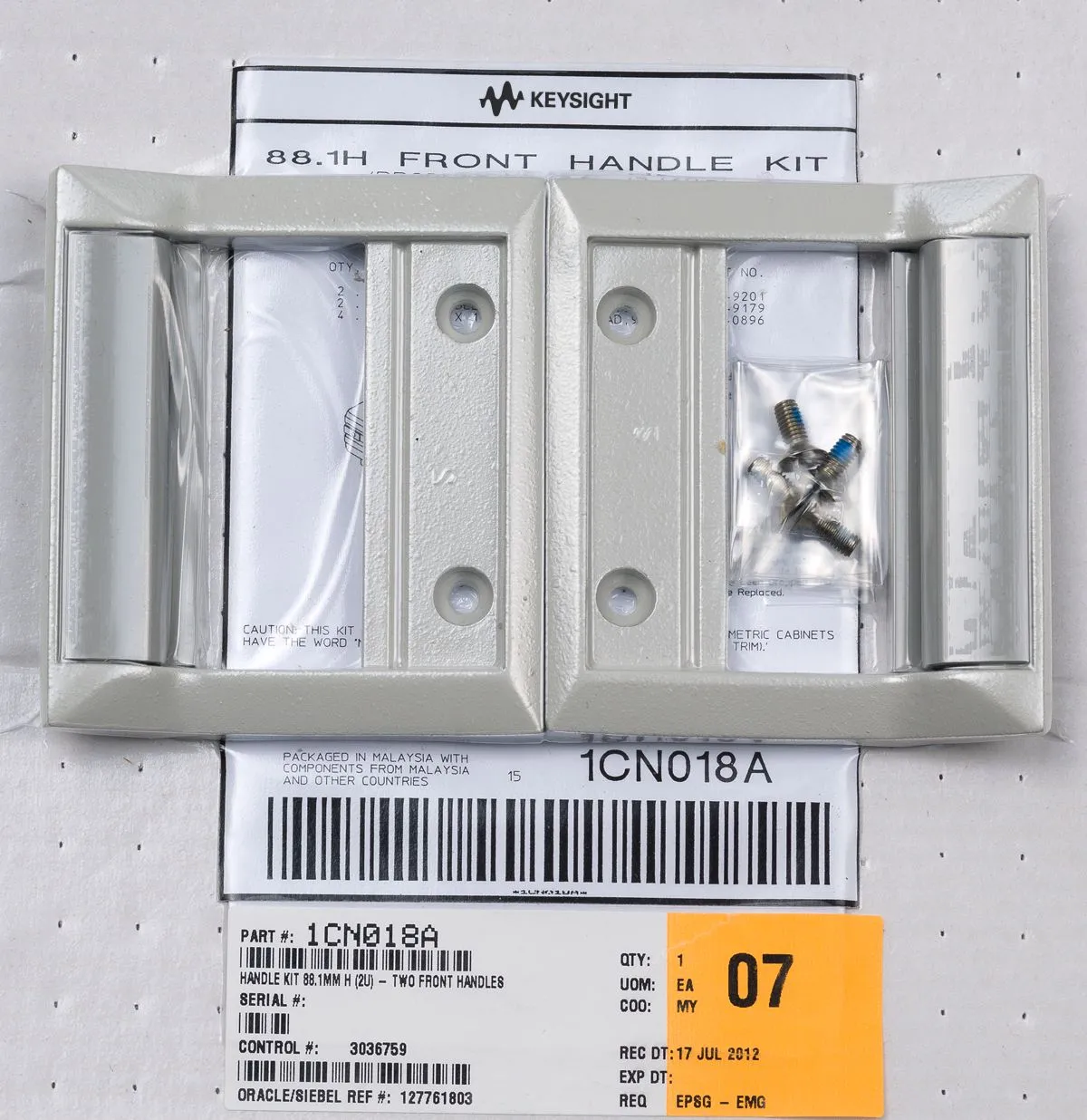 Keysight 1CN018A Handvat Set