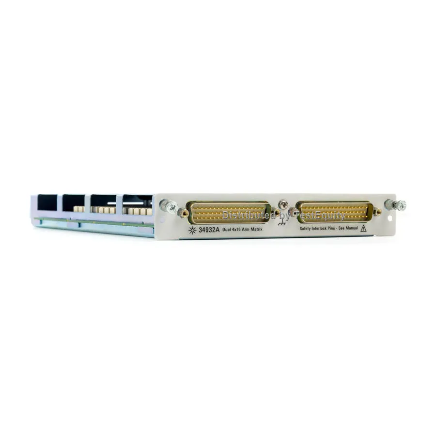 Keysight 34932A Dubbele 4x16 Armatuur Matrix