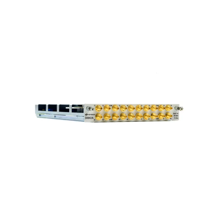 Keysight 34942A Viervoudige 1x4 75 Ohm RF Multiplexer
