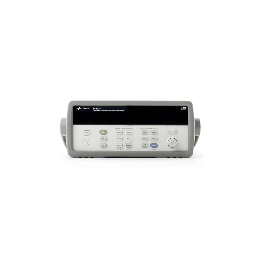 Keysight 34972A LXI Gegevensverzamel-/schakeleenheid