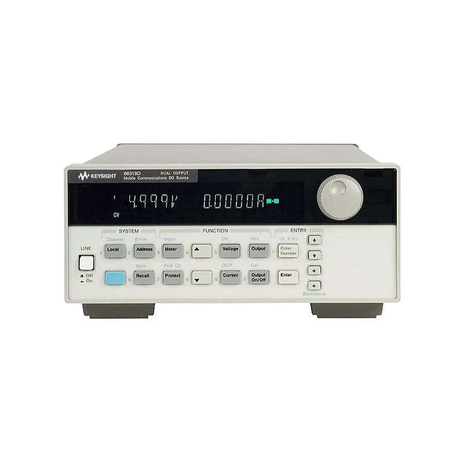 Keysight 66319D/120 Dual-Output mobiele communicatie gelijkspanningsbron