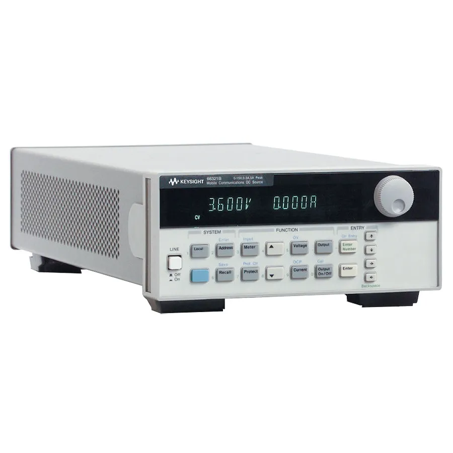Keysight 66321B/120 Enkele-uitgang mobiele communicatie gelijkspanningsbron