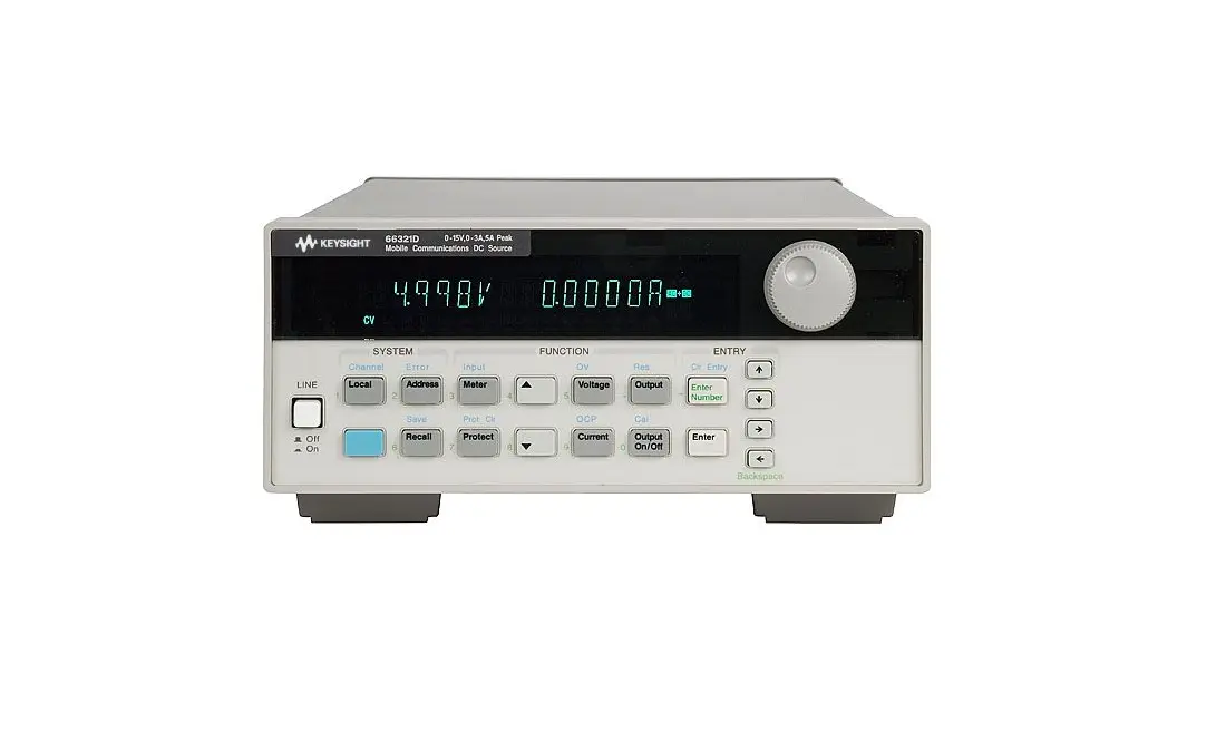Keysight 66321D mobiele communicatie gelijkspanningsbron met DVM