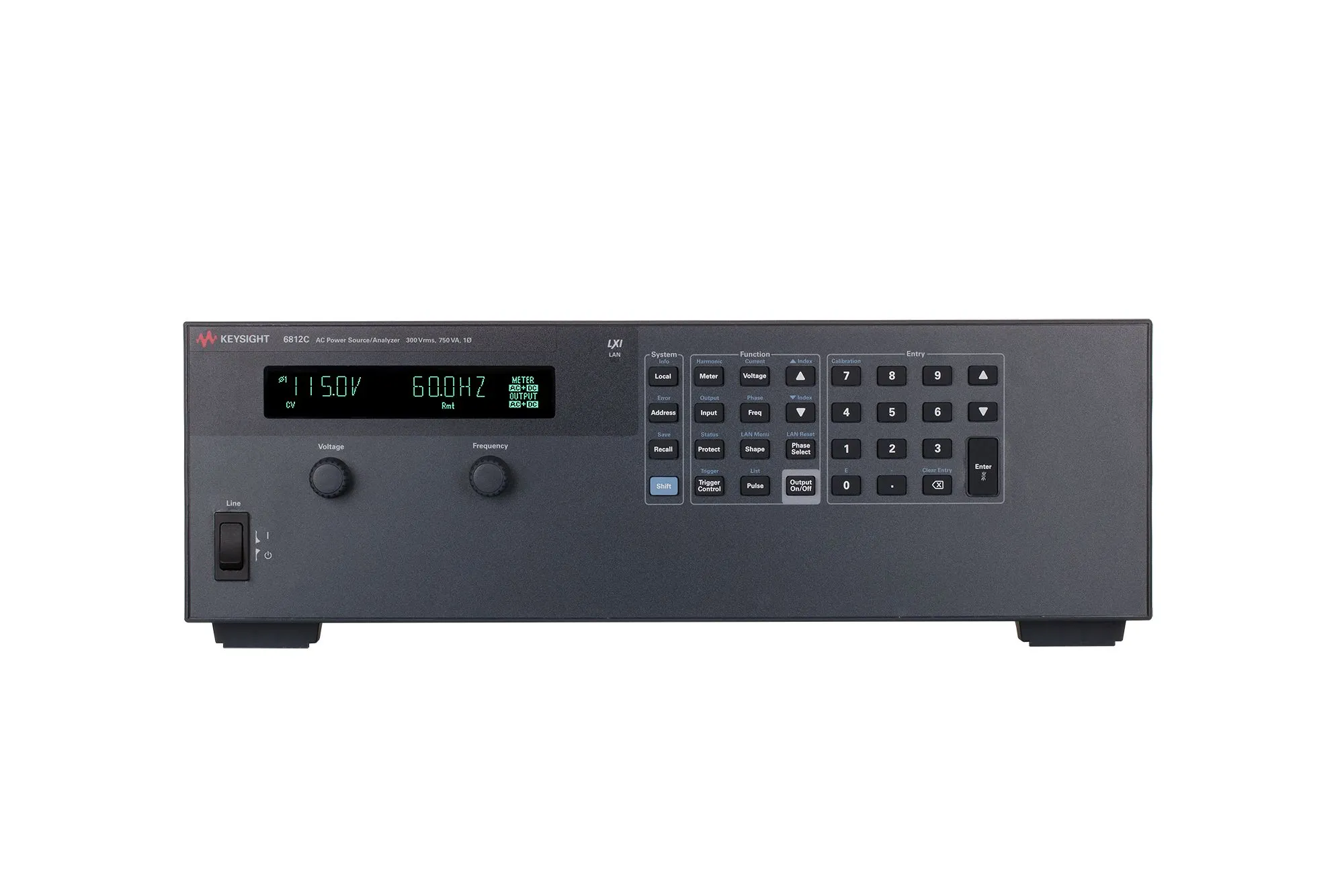 Keysight 6812C AC-stroombron en vermogensanalysator
