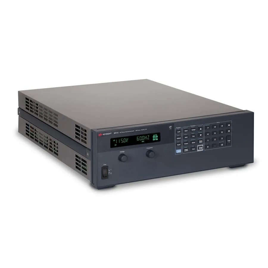 Keysight 6812C AC-stroombron en analysator, 750 VA