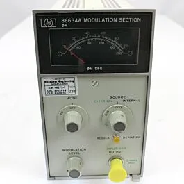 Keysight 86634A fasemodulatiesectie