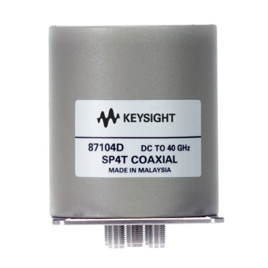 Keysight 87104D Elektromechanische Coaxiale Schakelaar