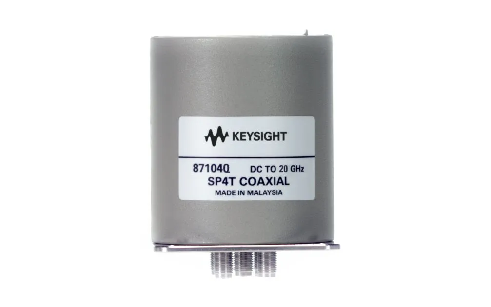 Keysight 87104Q Laag PIM Coaxiale Schakelaar