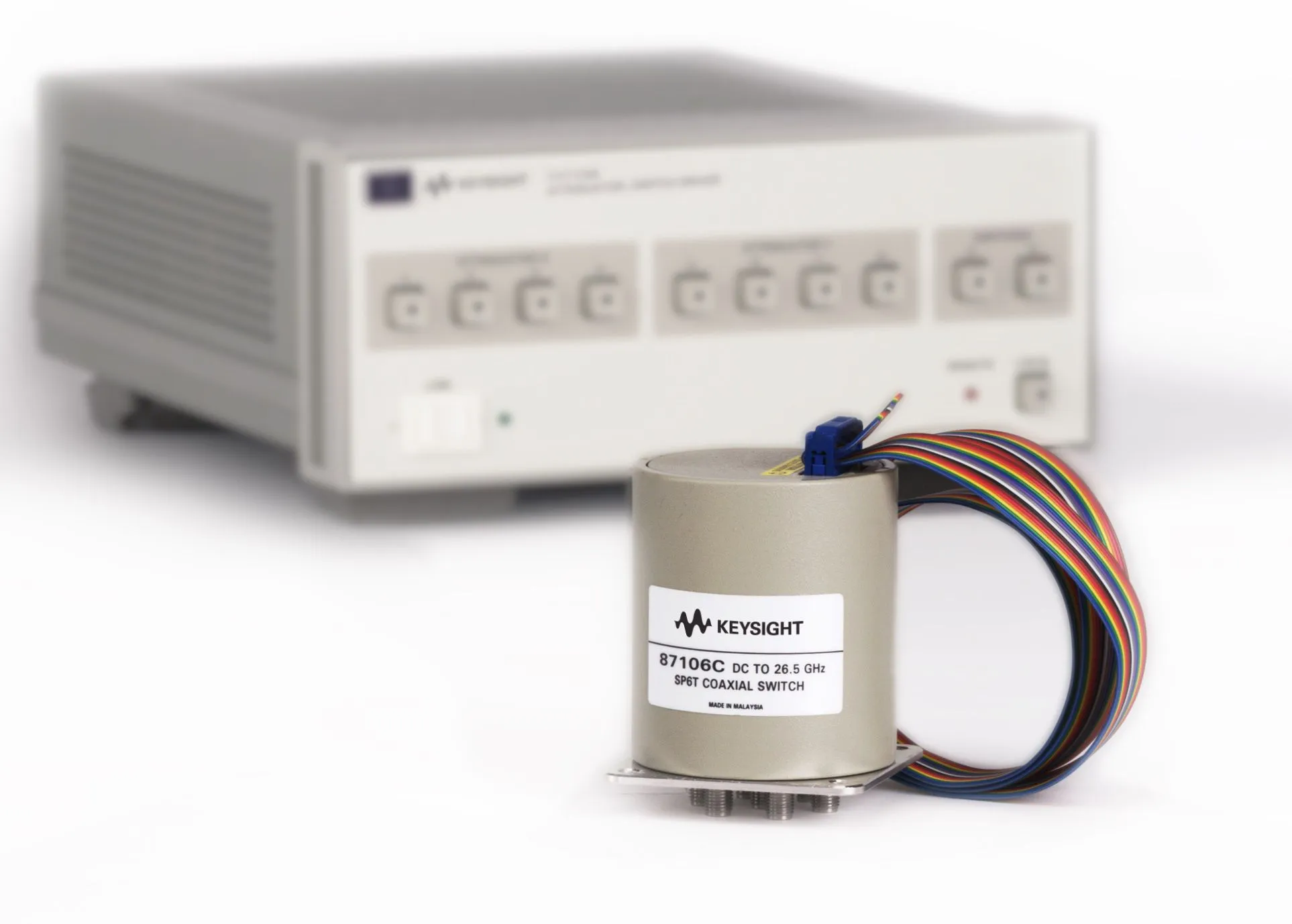 Keysight 87106C multiportale coaxiale schakelaar