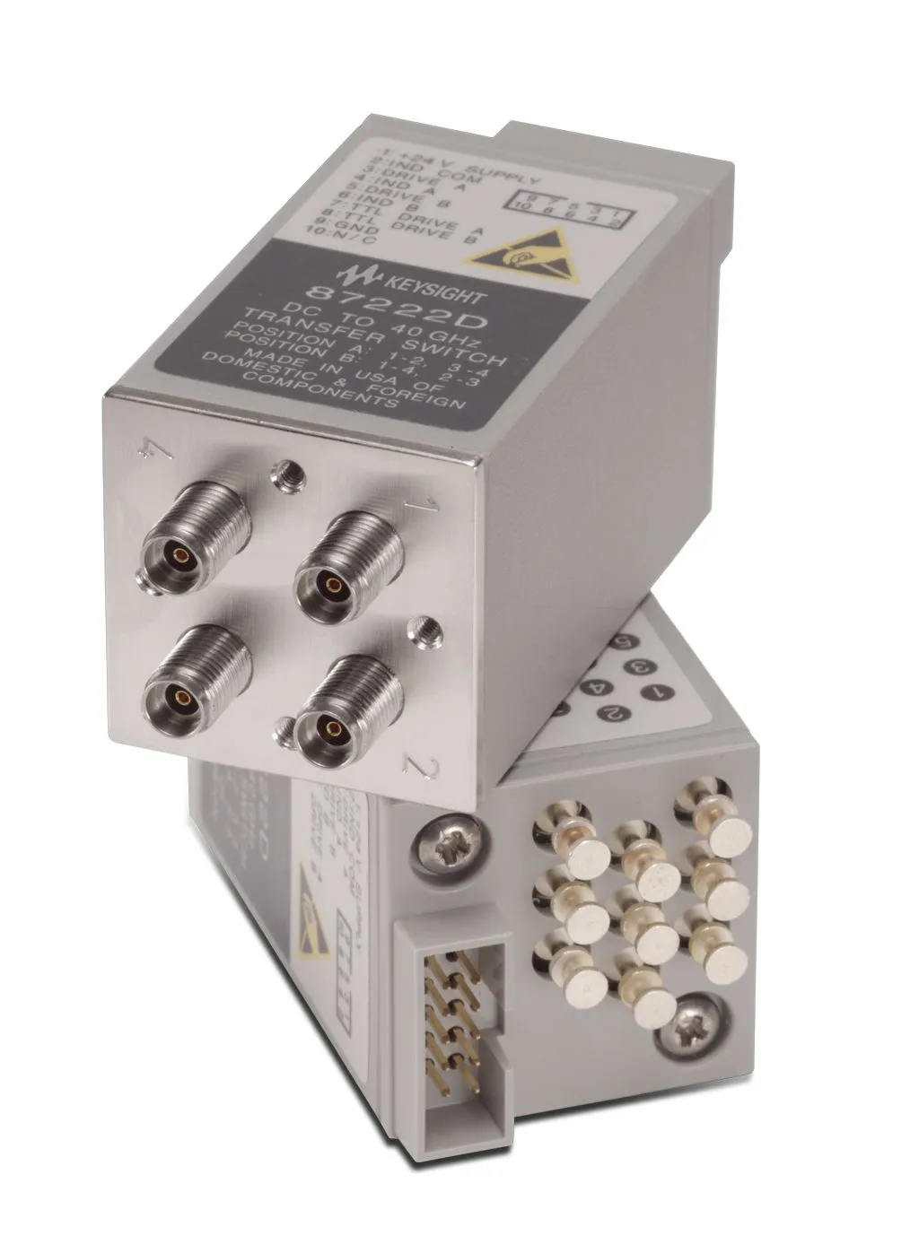 Keysight 87222D Coaxiale Omschakelaar
